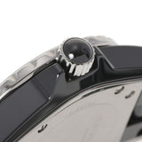 CHANEL Chanel J12 33mm 12P Diamond H1625 Boys Black Ceramic/SS Watch Quartz Black Dial A Rank Used Ginzo