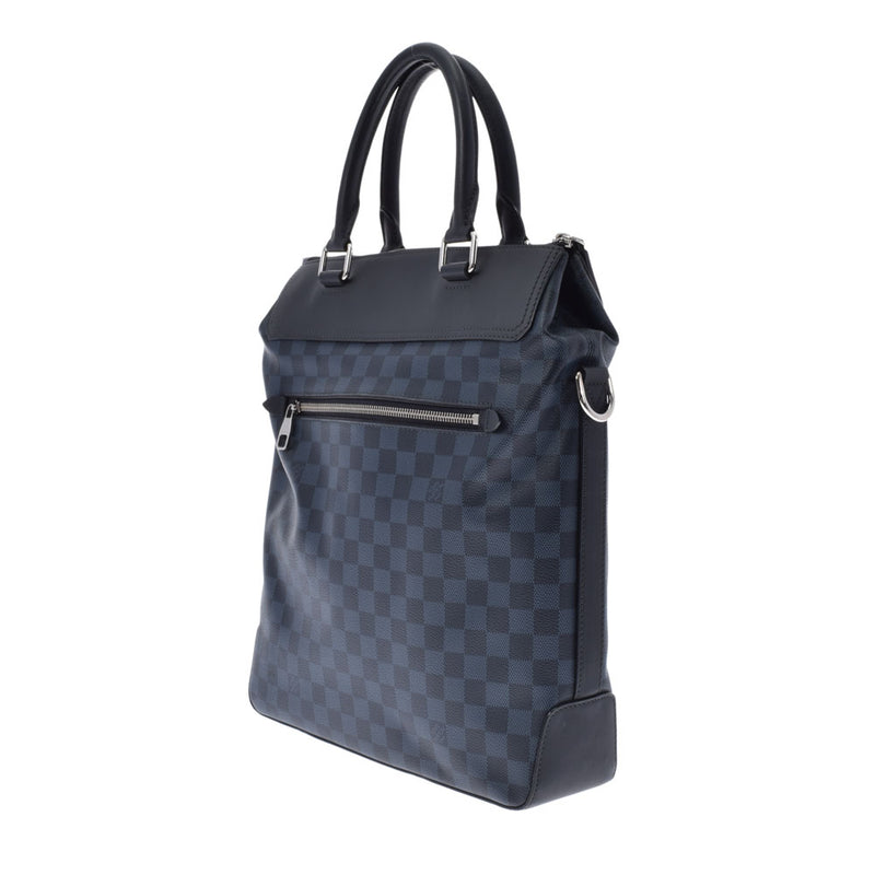 LOUIS VUITTON Louis Vuitton Damier Cobalt Grinidi Navy/Black N41351 Men's Shoulder Bag A Rank used Ginzo