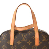 LOUIS VUITTON Louis Vuitton Monogram Spontini Brown M47500 Unisex Monogram Canvas Handbag AB Rank Used Ginzo