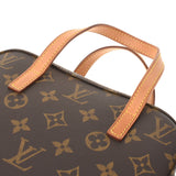 LOUIS VUITTON Louis Vuitton Monogram Spontini Brown M47500 Unisex Monogram Canvas Handbag AB Rank Used Ginzo