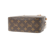 LOUIS VUITTON Louis Vuitton Monogram Spontini Brown M47500 Unisex Monogram Canvas Handbag AB Rank Used Ginzo