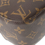 LOUIS VUITTON Louis Vuitton Monogram Spontini Brown M47500 Unisex Monogram Canvas Handbag AB Rank Used Ginzo