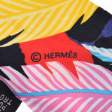 HERMES Hermes Twilly butterfly Multicolor Ladies Silk 100 % Scarf A Rank used Ginzo