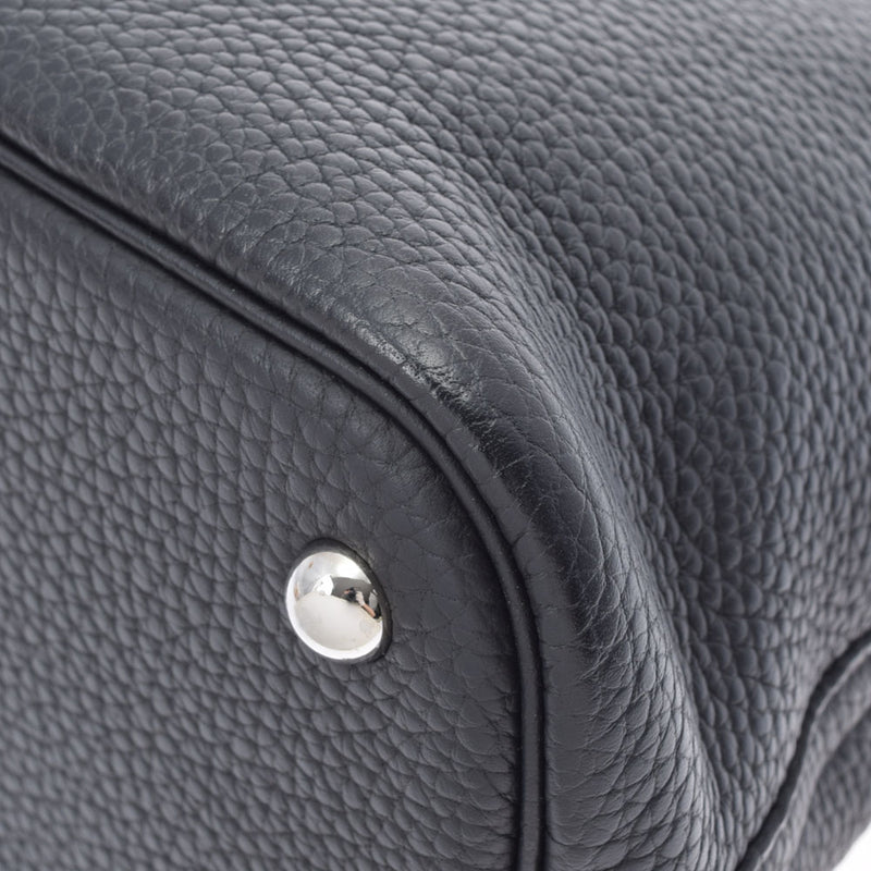 HERMES Hermes Bored 31 2way Black Silver Bracket □ R engraved (around 2014) Unisex Toryon Lemance Handbag A Rank Used Ginzo
