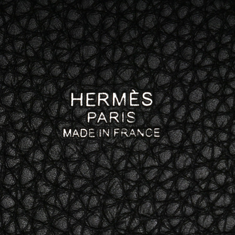 HERMES Hermes Picotan Lock PM Monochrome Black Paladium Bracket U Engraved (Around 2022) Ladies Toryon Lemance Handbag New Ginzo
