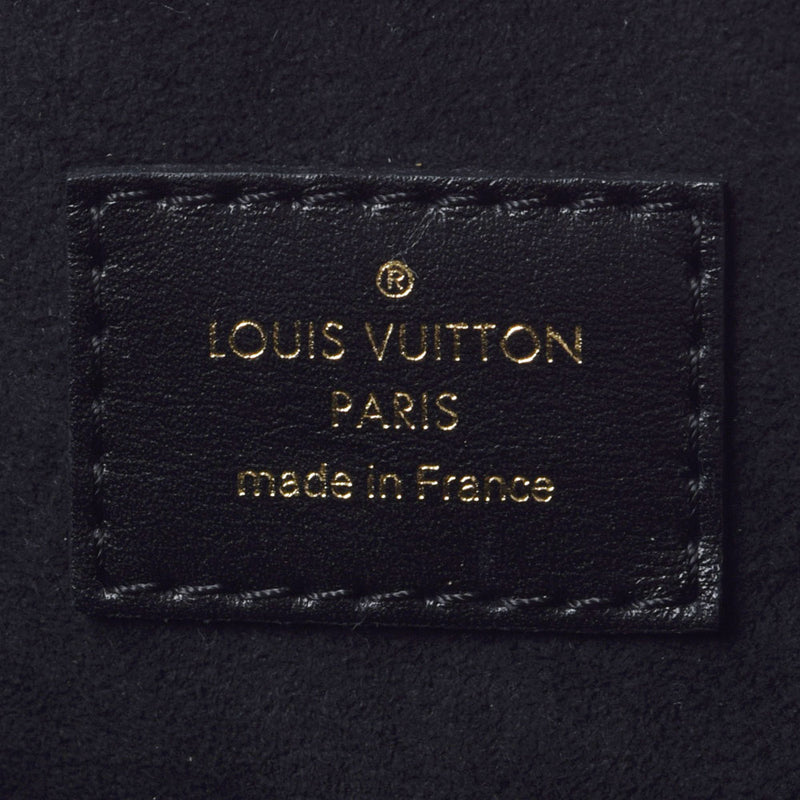 LOUIS VUITTON ルイヴィトン モノグラム リバースシティマル ライトブラウン/黒 M43595 レディース レザー  モノグラムリバースキャンバス ハンドバッグ Aランク 中古 銀蔵