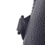 LOUIS VUITTON Louis Vuitton Lv Aerogram Pochette Noir (Black) M69837 Men's Grain Leather Clutch Bag A Rank used Ginzo