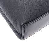 LOUIS VUITTON Louis Vuitton Lv Aerogram Pochette Noir (Black) M69837 Men's Grain Leather Clutch Bag A Rank used Ginzo