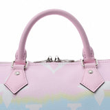 LOUIS VUITTON Louis Vuitton Lv Escal Speedy Bandriere 30 Pastel Pink M45123 Unisex Handbag A Rank used Ginzo