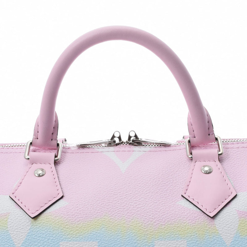 LOUIS VUITTON Louis Vuitton Lv Escal Speedy Bandriere 30 Pastel Pink M45123 Unisex Handbag A Rank used Ginzo