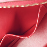 HERMES エルメス プリュム 28 エラン  ルージュガランス シルバー金具 □M刻印(2009年頃) レディース スイフト ハンドバッグ ABランク 中古 銀蔵