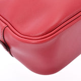 HERMES エルメス プリュム 28 エラン  ルージュガランス シルバー金具 □M刻印(2009年頃) レディース スイフト ハンドバッグ ABランク 中古 銀蔵