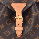 LOUIS VUITTON ルイヴィトン モノグラム モンスリ ブラウン M43431 ユニセックス モノグラムキャンバス リュック・デイパック Aランク 中古 銀蔵