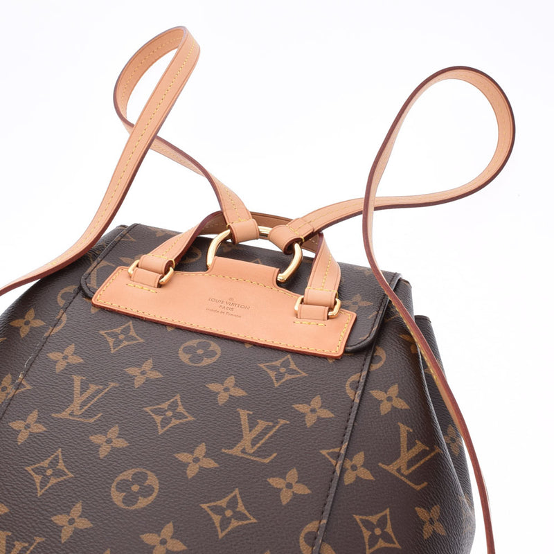 LOUIS VUITTON Louis Vuitton Monogram Monsri Brown M43431 Unisex Monograph Backpack Daypack A Rank used Ginzo