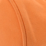 HERMES Hermes Sack Marine Receive Orange Silver Bracket Unisex Canvas Shoulder Bag B Rank used Ginzo