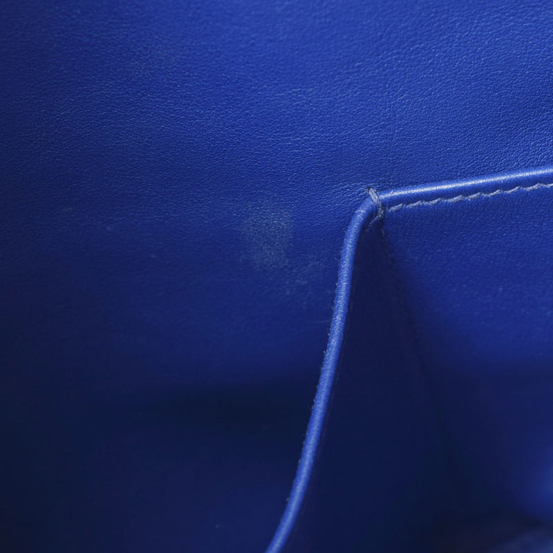 HERMES エルメス ツールボックス 26 2WAY ブルーエレクトリック シルバー金具 □P刻印(2012年頃) レディース ヴォースイフト ハンドバッグ Bランク 中古 銀蔵