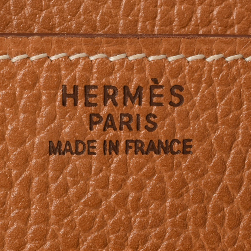HERMES Hermes Birkin 35 Natural Gold Bracket □ B engraved (around 1998) Unisex AB Land Used Ginzo