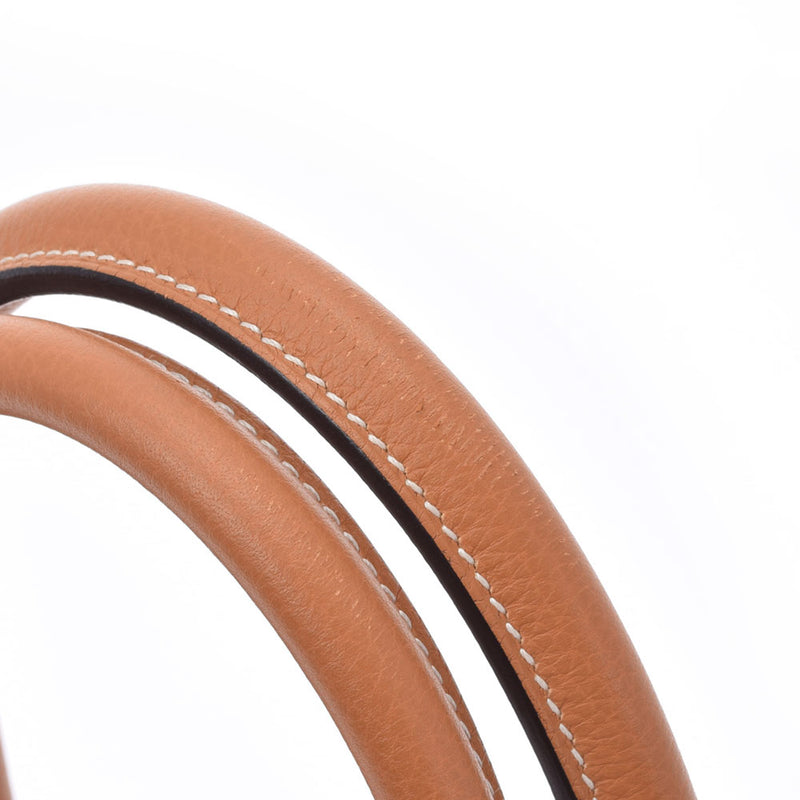 HERMES Hermes Birkin 40 Tough Silver Bracket A engraved (around 2017) Unisex Togo Handbag A Rank used Ginzo