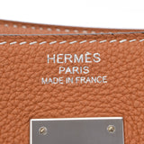 HERMES Hermes Birkin 40 Tough Silver Bracket A engraved (around 2017) Unisex Togo Handbag A Rank used Ginzo