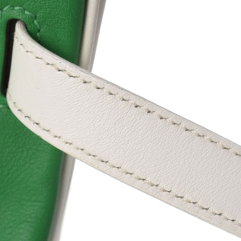 HERMES エルメス バーキン30 SPオーダー イニシャル入り バンブー パラジウム金具 □O刻印(2011年頃) レディース スイフト ハンドバッグ Aランク 中古 銀蔵