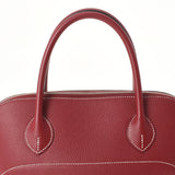 HERMES エルメス ボリード リラックス 35 ルージュアッシュ シルバー金具 T刻印(2015年頃) レディース トリヨンノビーヨ ハンドバッグ Aランク 中古 銀蔵