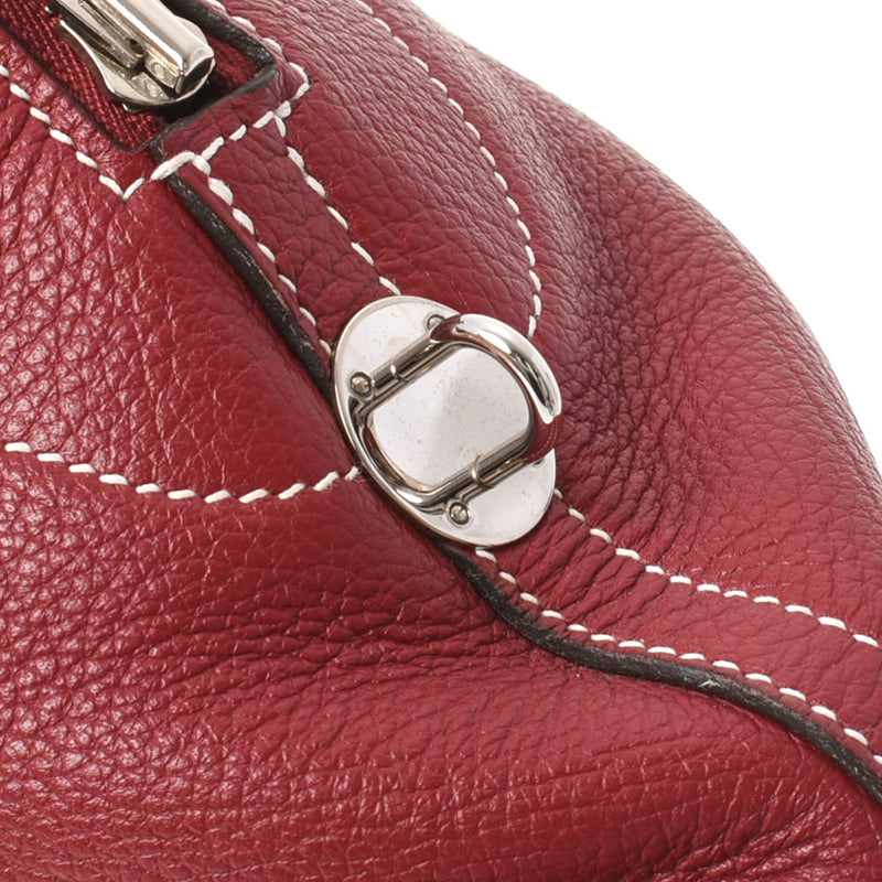 HERMES エルメス ボリード リラックス 35 ルージュアッシュ シルバー金具 T刻印(2015年頃) レディース トリヨンノビーヨ ハンドバッグ Aランク 中古 銀蔵