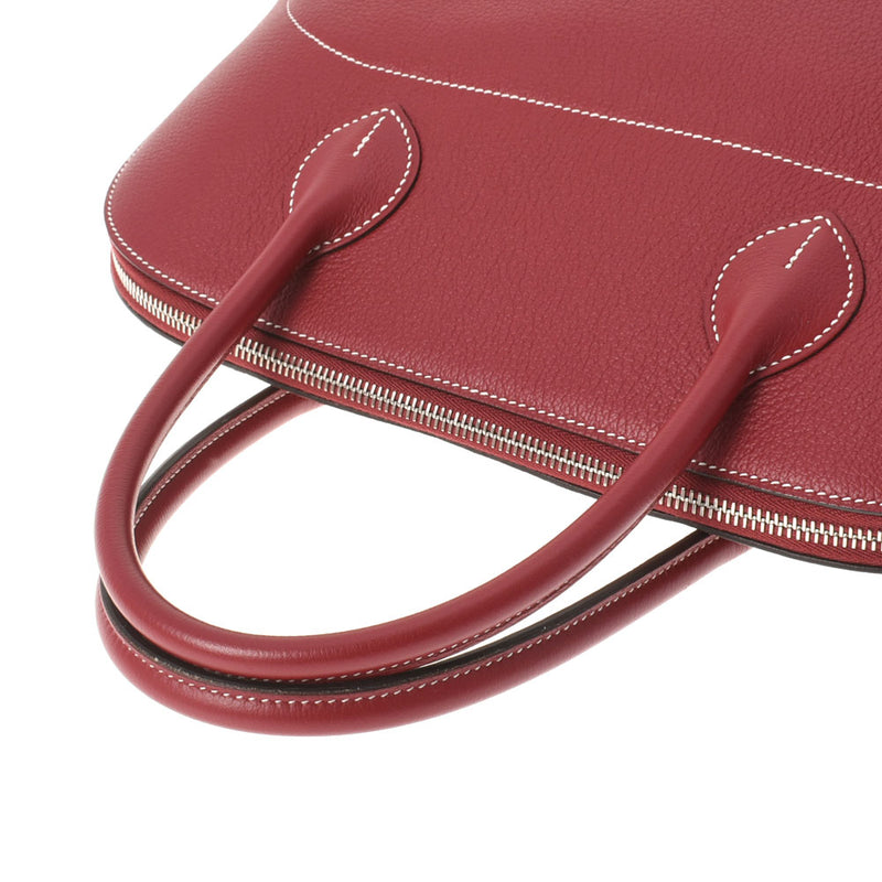 HERMES エルメス ボリード リラックス 35 ルージュアッシュ シルバー金具 T刻印(2015年頃) レディース トリヨンノビーヨ ハンドバッグ Aランク 中古 銀蔵