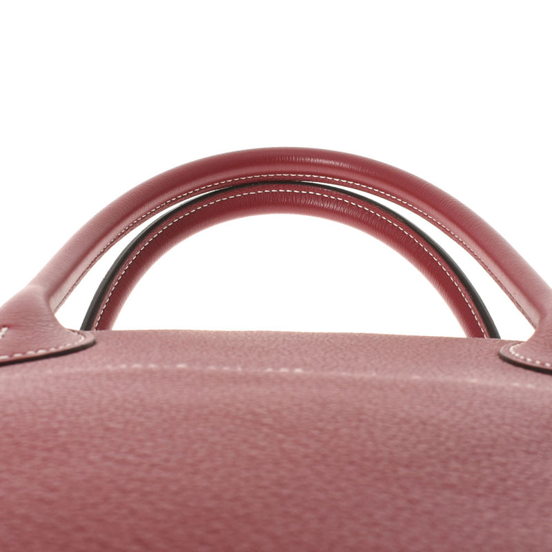 HERMES エルメス ボリード リラックス 35 ルージュアッシュ シルバー金具 T刻印(2015年頃) レディース トリヨンノビーヨ ハンドバッグ Aランク 中古 銀蔵