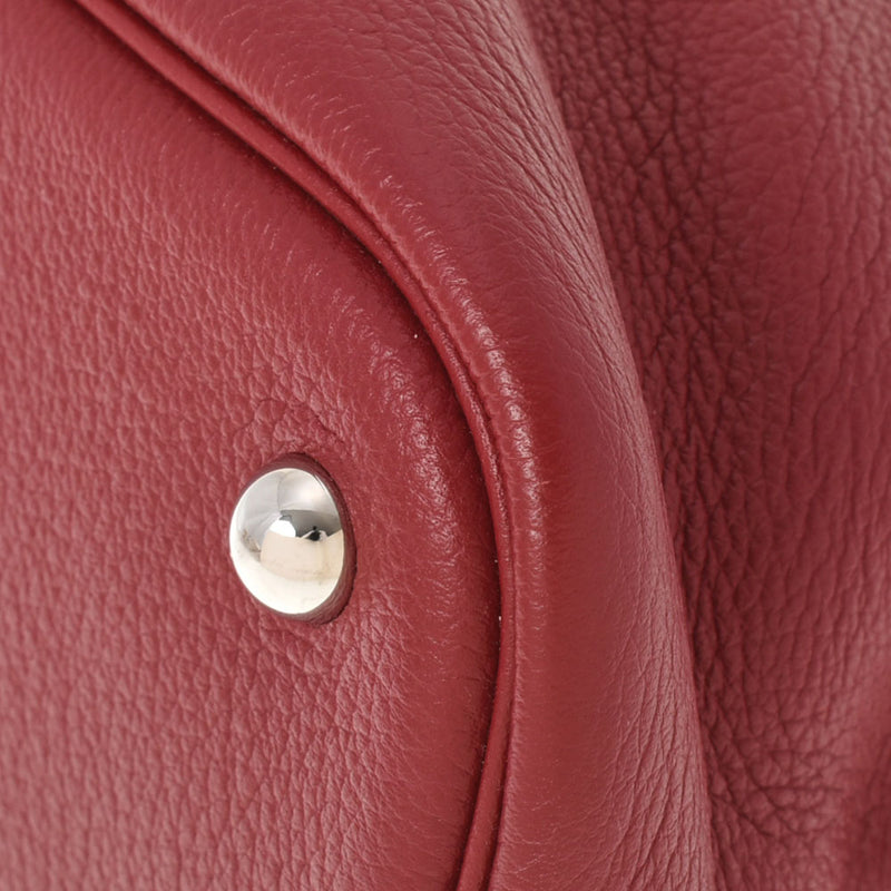 HERMES エルメス ボリード リラックス 35 ルージュアッシュ シルバー金具 T刻印(2015年頃) レディース トリヨンノビーヨ ハンドバッグ Aランク 中古 銀蔵