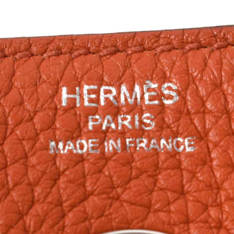 HERMES Hermes Rindy 26 2WAY Tail Vature Silver Bracket X engraved (around 2016) Ladies Toryon Lemance Handbag A Rank Used Ginzo