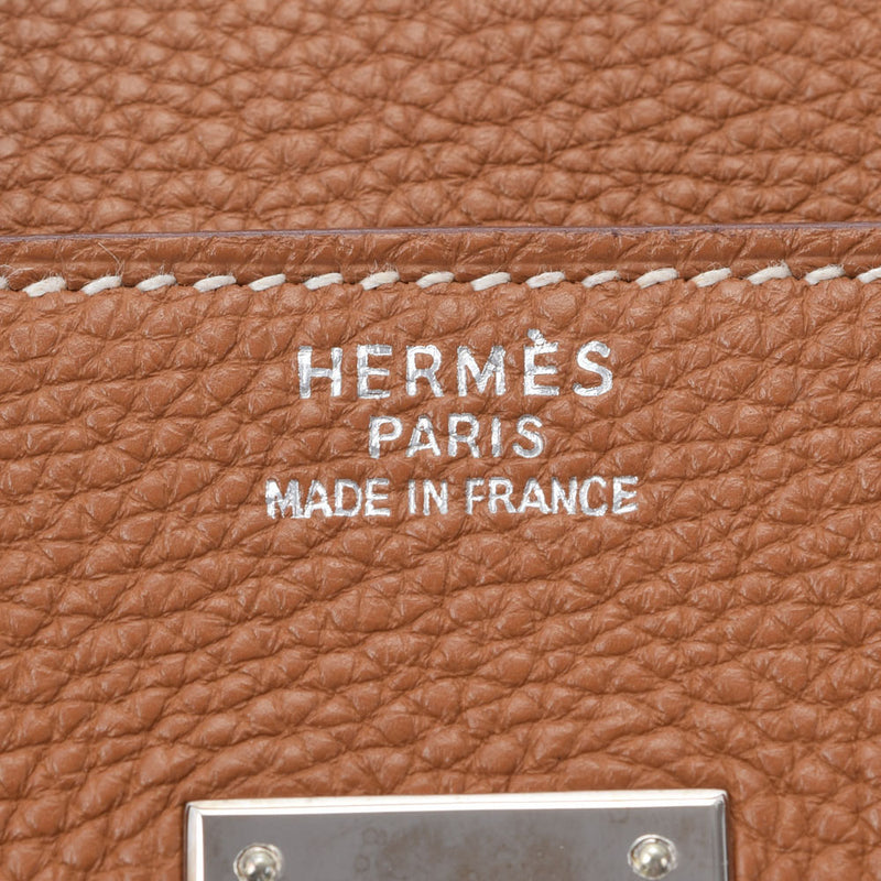 爱马仕爱马仕（Hermes Hermes）伯金（Hermes birkin）35金银支架□K雕刻（2007年左右）dogo手提包中二手Ginzo