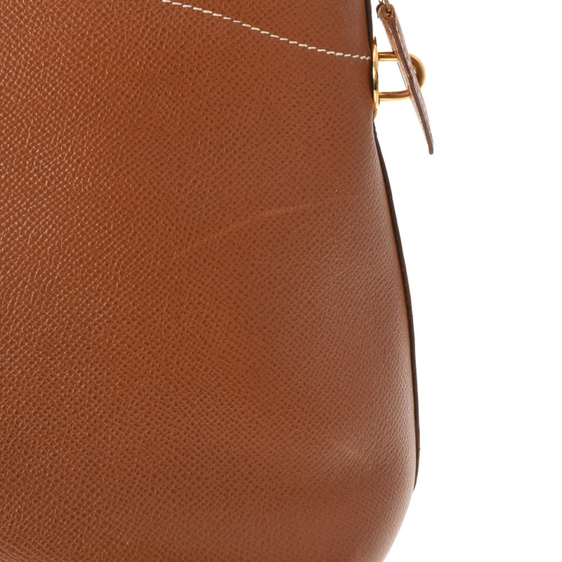 HERMES エルメス ボリード37  ゴールド ゴールド金具 ○W刻印(1993年頃) レディース クシュベル ハンドバッグ Bランク 中古 銀蔵