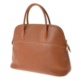 HERMES エルメス ボリード37  ゴールド ゴールド金具 ○W刻印(1993年頃) レディース クシュベル ハンドバッグ Bランク 中古 銀蔵