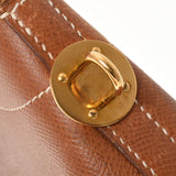 HERMES エルメス ボリード37  ゴールド ゴールド金具 ○W刻印(1993年頃) レディース クシュベル ハンドバッグ Bランク 中古 銀蔵