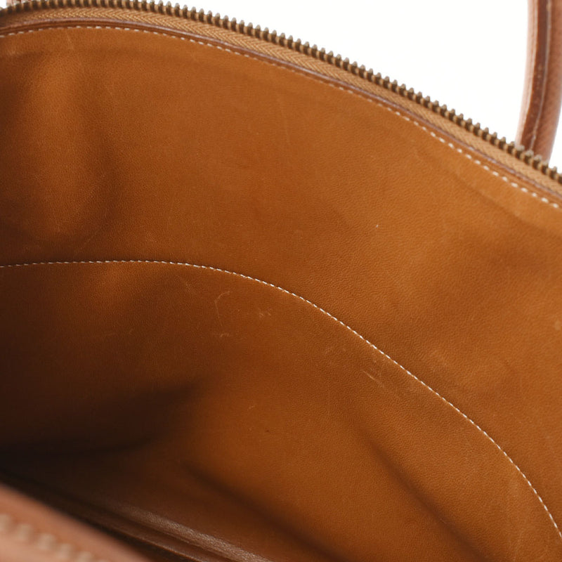 HERMES エルメス ボリード37  ゴールド ゴールド金具 ○W刻印(1993年頃) レディース クシュベル ハンドバッグ Bランク 中古 銀蔵