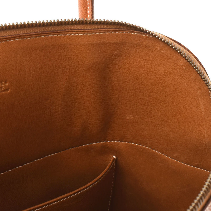 HERMES エルメス ボリード37  ゴールド ゴールド金具 ○W刻印(1993年頃) レディース クシュベル ハンドバッグ Bランク 中古 銀蔵