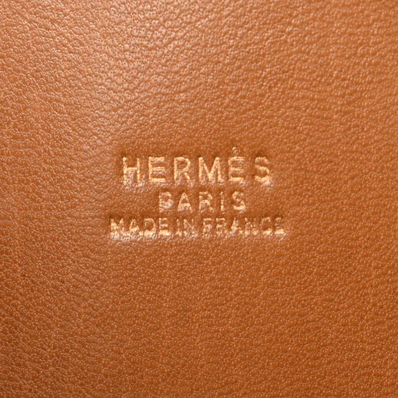 HERMES Hermes Bored 37 Gold Gold Bracket ○ W engraved (around 1993) Ladies Kushbell Handbag B Rank used Ginzo