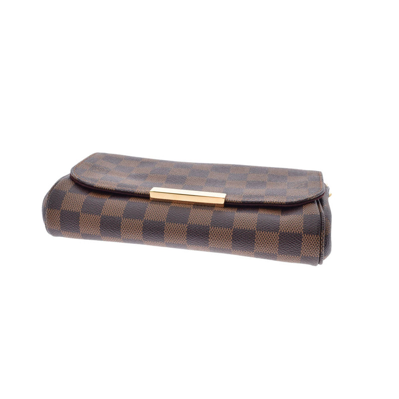 LOUIS VUITTON ルイヴィトン ダミエ フェイボリットPM ブラウン N41276 レディース ダミエキャンバス ショルダーバッグ Aランク 中古 銀蔵