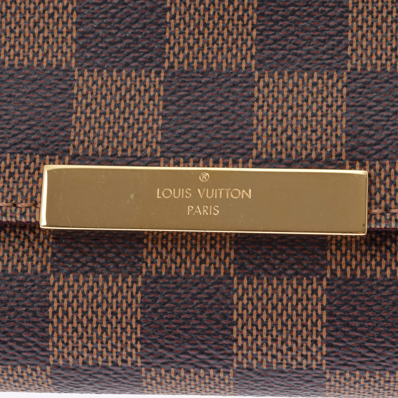 LOUIS VUITTON Louis Vuitton Dami Fay Borit PM Brown N41276 Ladies Damier Canbus Shoulder Bag A Rank used Ginzo