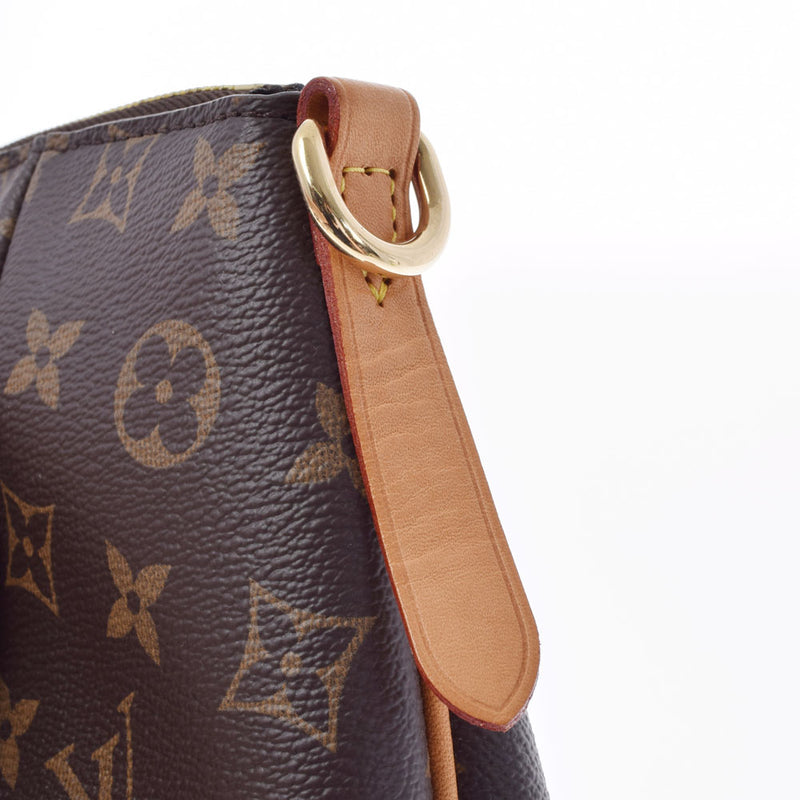 LOUIS VUITTON ルイヴィトン モノグラム テュレン PM 2WAY ブラウン M48813 レディース モノグラムキャンバス ハンドバッグ Aランク 中古 銀蔵