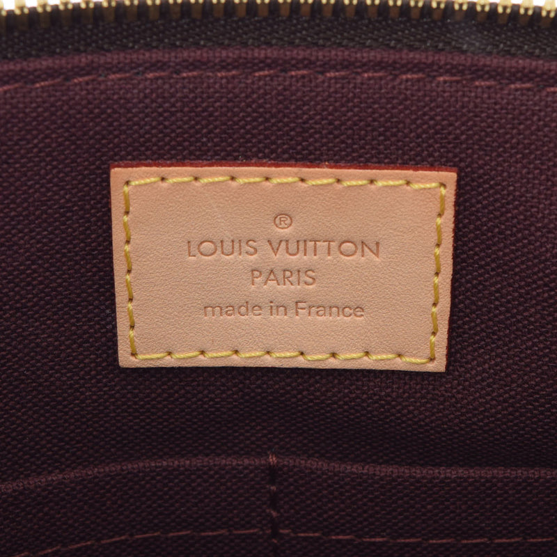 路易威顿路易·维顿（Louis Vuitton）Louis Vuitton会标Turen PM 2WAY BROWN M48813女士会标帆布手提包A级二手Ginzo