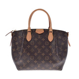 路易威顿路易·维顿（Louis Vuitton）Louis Vuitton会标Turen PM 2WAY BROWN M48813女士会标帆布手提包A级二手Ginzo