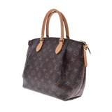 路易威顿路易·维顿（Louis Vuitton）Louis Vuitton会标Turen PM 2WAY BROWN M48813女士会标帆布手提包A级二手Ginzo