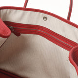 HERMES エルメス ガーデンパーティー PM ルージュピマン ユニセックス  ヴァッシュカントリー ハンドバッグ Aランク 中古 銀蔵