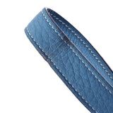 HERMES Hermes Market GM Blue Jean Silver Bracket □ A engraved (around 1997) Unisex Toryon Remance Shoulder Bag AB Rank Used Ginzo