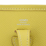 HERMES エルメス エヴリン TPM ライム シルバー金具 □P刻印(2012年頃) レディース ヴォーエプソン ショルダーバッグ Aランク 中古 銀蔵