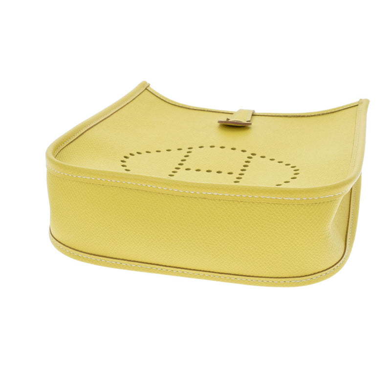 HERMES エルメス エヴリン TPM ライム シルバー金具 □P刻印(2012年頃) レディース ヴォーエプソン ショルダーバッグ Aランク 中古 銀蔵