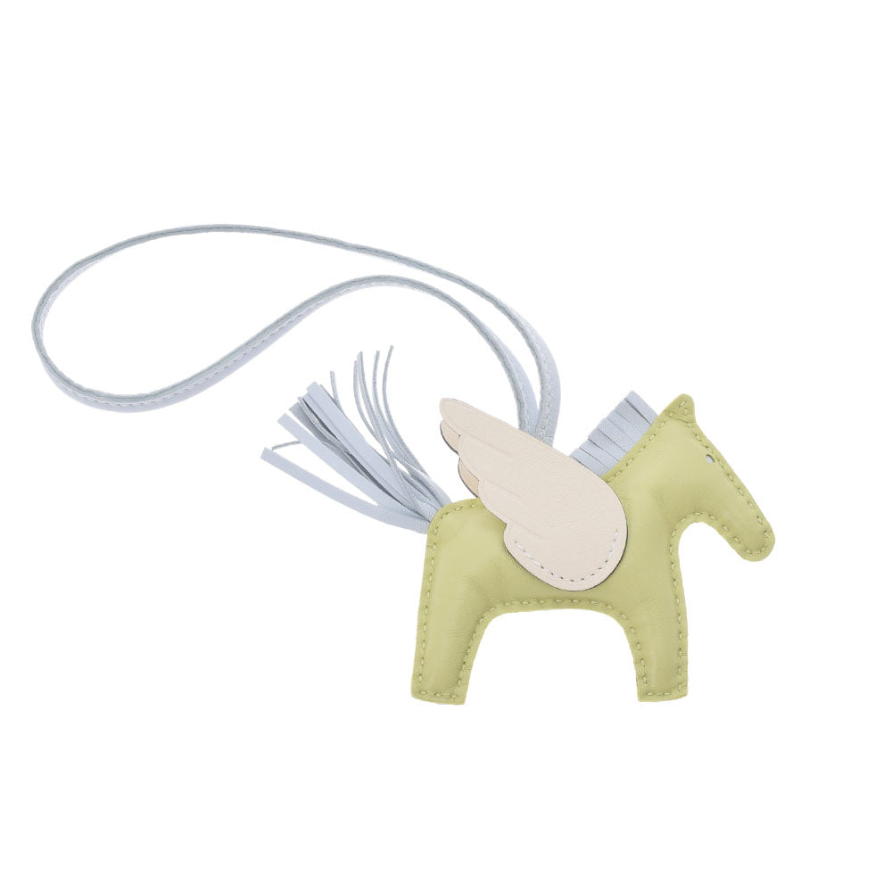 HERMES ペガサスPM ジョーヌブルジョン／ブルーブリュム／ナタ ロデオ チャーム ペガサス MM ジョーヌブルジョン