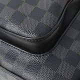 LOUIS VUITTON Louis Vuitton Damier Graphit Josh Black/Gray N41473 Men's Damier Graphit Canvas Backpack Deeppack AB Rank Used Ginzo