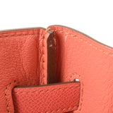 HERMES エルメス バーキン35 フラミンゴ ゴールド金具 □Q刻印(2013年頃) ユニセックス ヴォーエプソン ハンドバッグ Aランク 中古 銀蔵